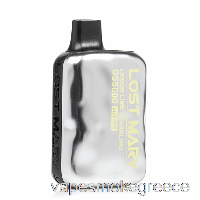 Vape Greece Lost Mary Os5000 λάμψη μιας χρήσης Lemon Lime Sparkling